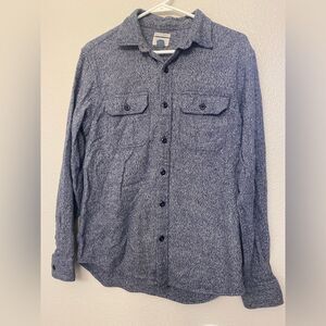 Old Navy Flannel Utility Pocket Shirt button down long sleeve cotton mens M